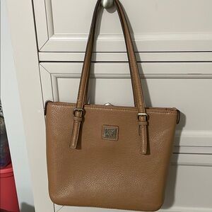 Brown Leather Tote Bag
